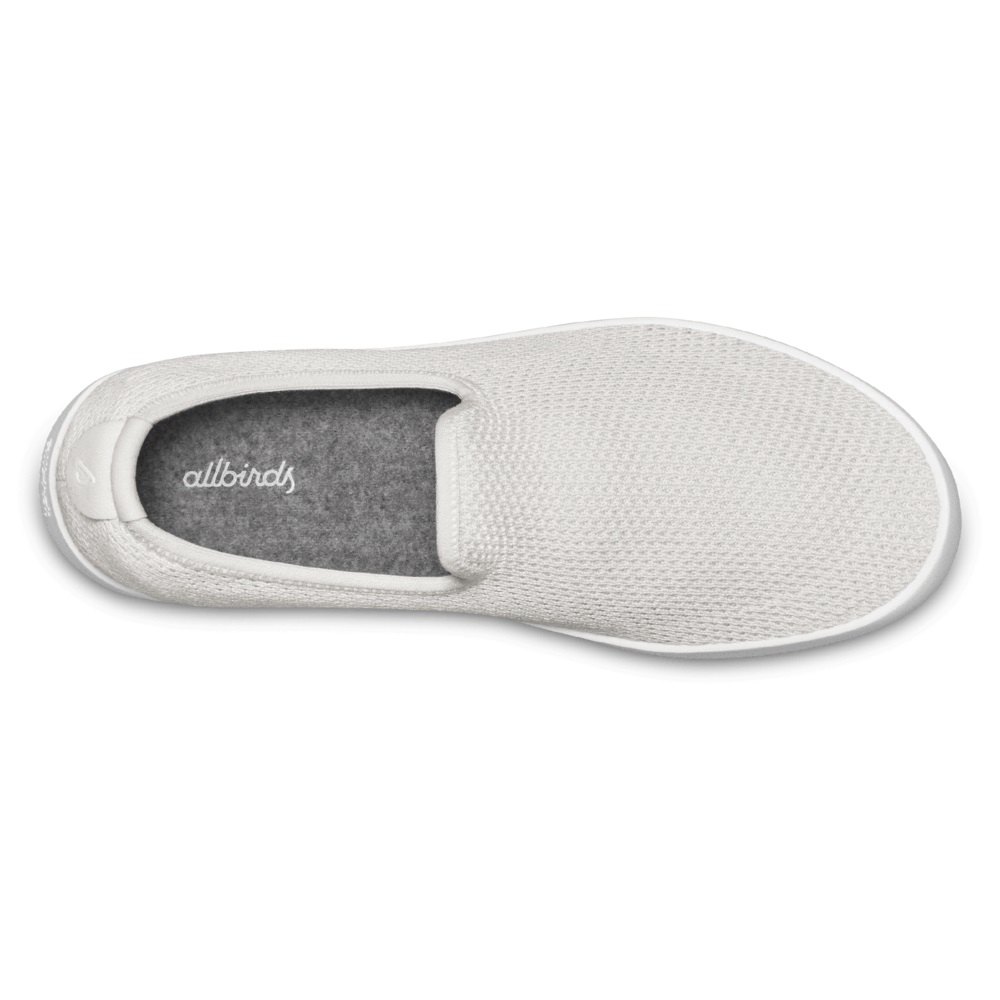 Allbirds Men\'s Tree Loungers - Slip-Ons White - JRA872564